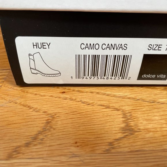 Camo Canvas Boot from Dolce Vita - Picture 7 of 8